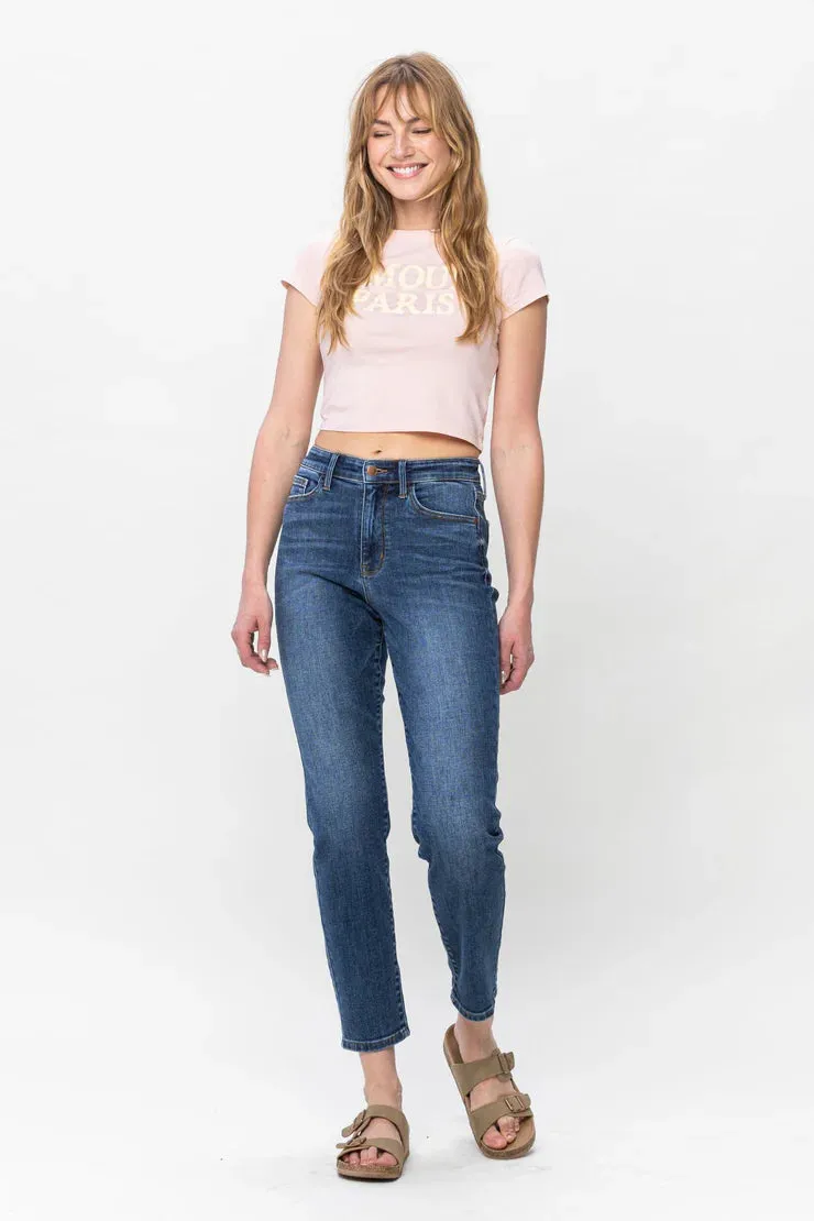 Kathryn Shield Back Pocket Slim Jeans