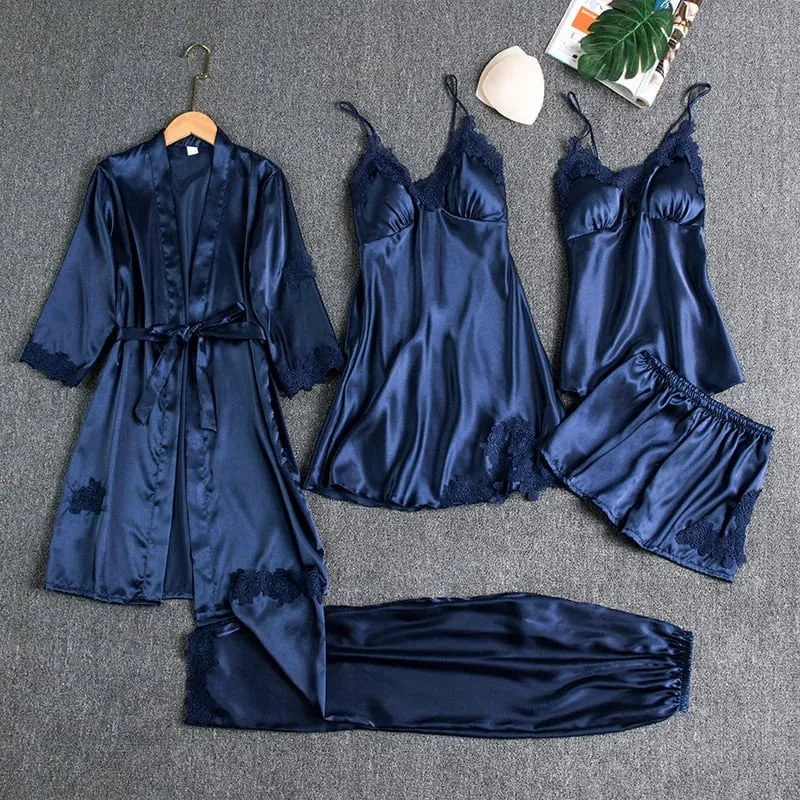 Kayleigh - Ice Silk Night Dress