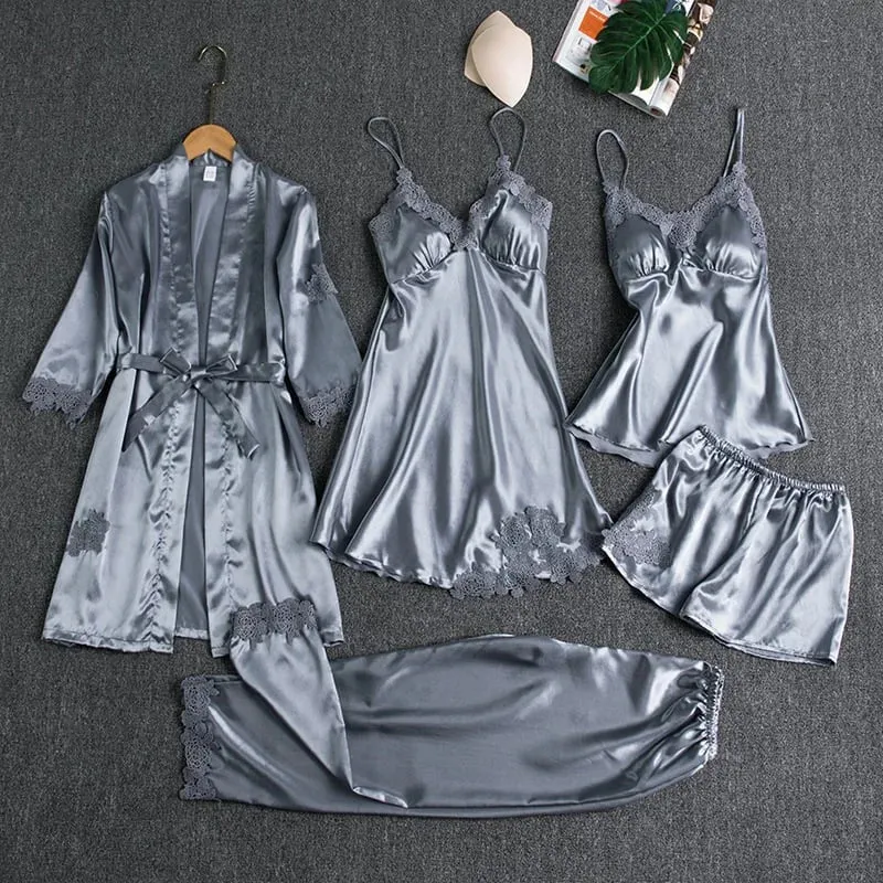 Kayleigh - Ice Silk Night Dress
