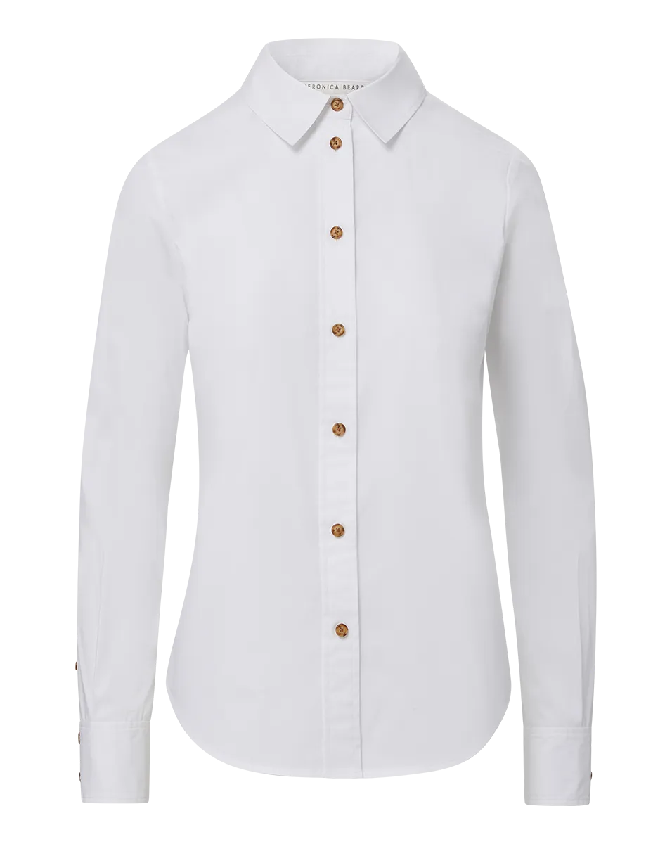 Libby Poplin Button-Down Shirt
