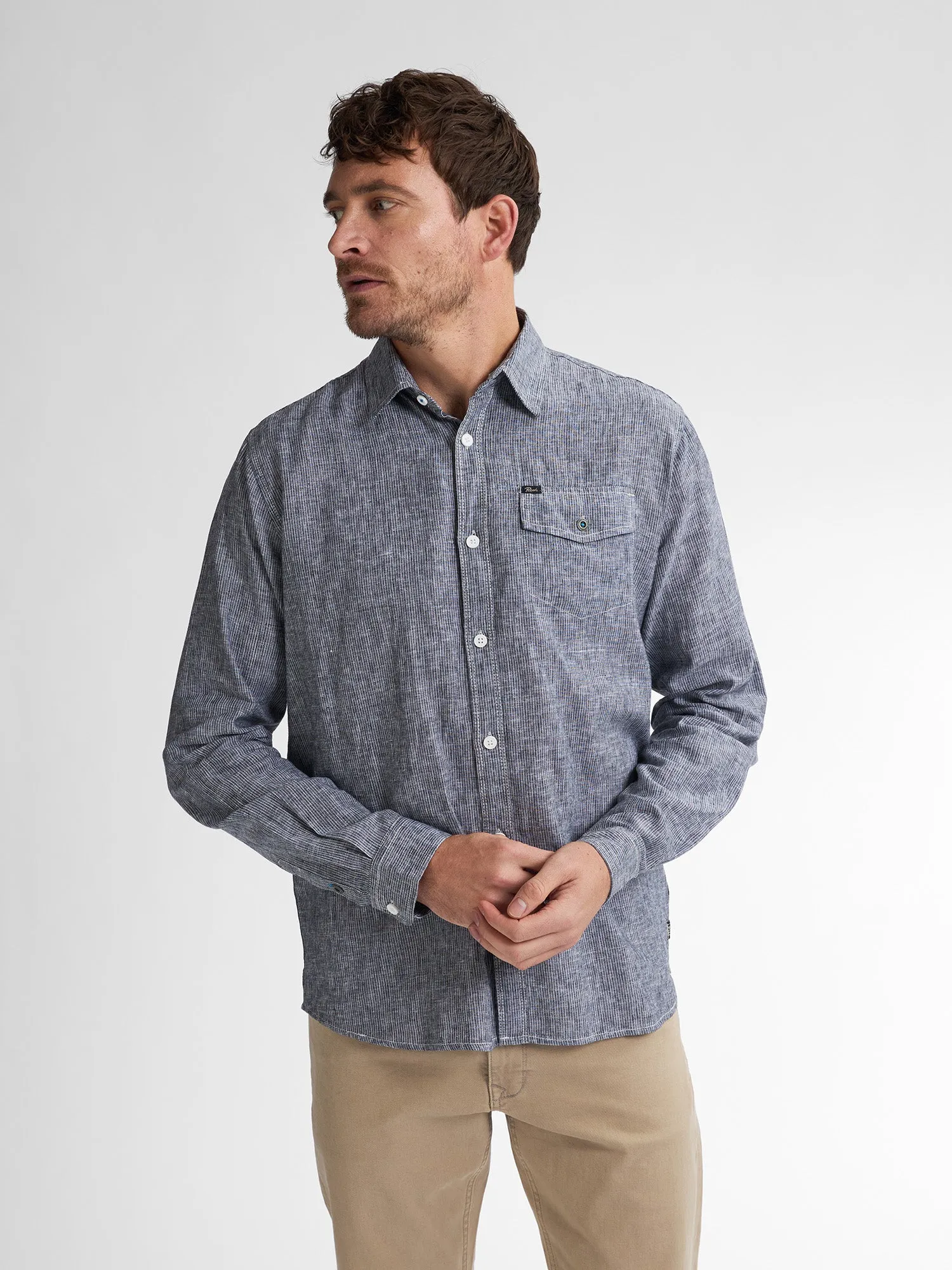 Linen blend shirt Seabright