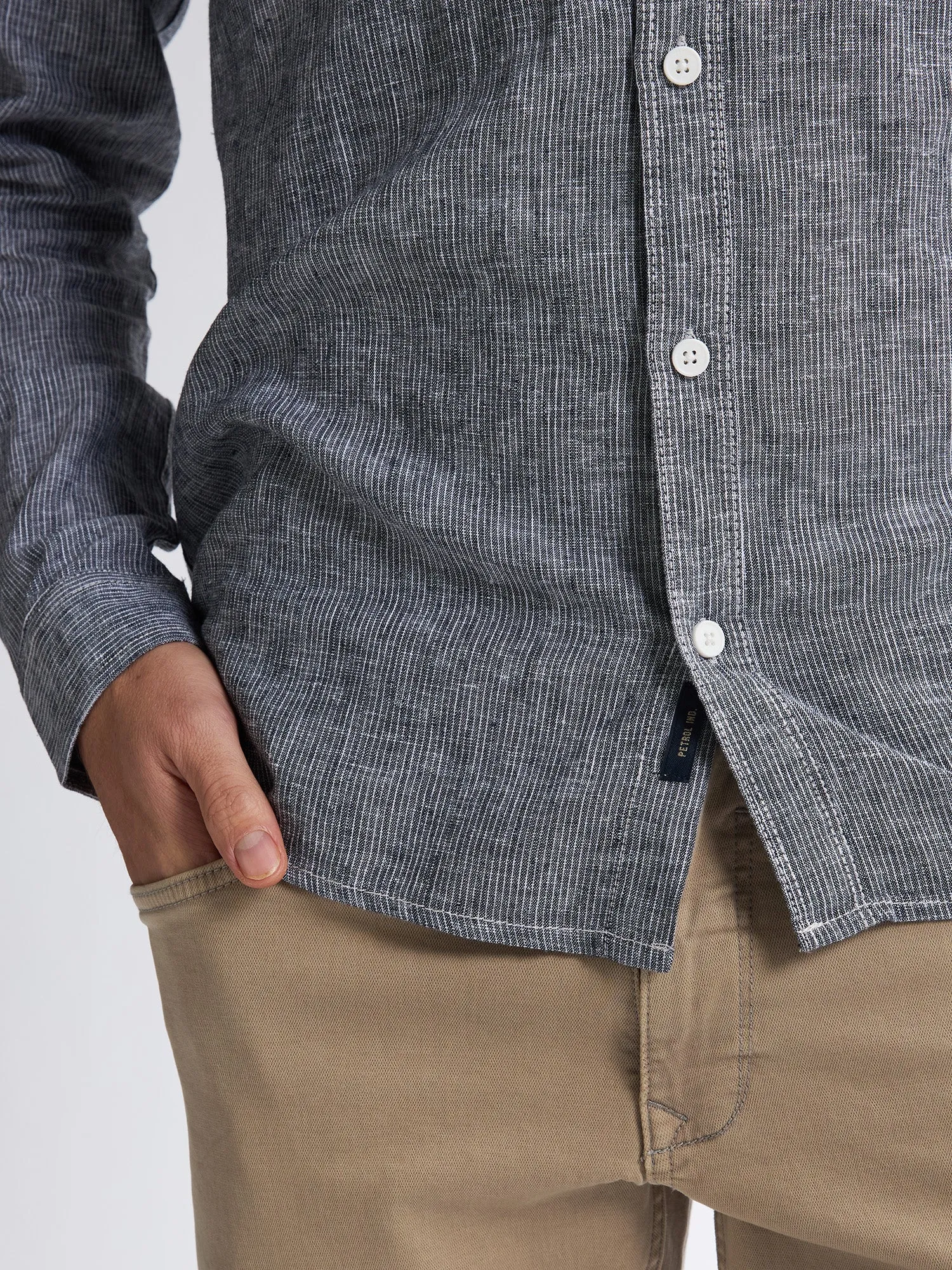 Linen blend shirt Seabright