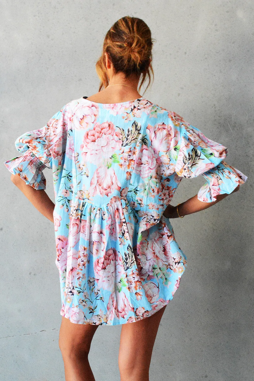 Lou Lou Blouse Petal Print Floral