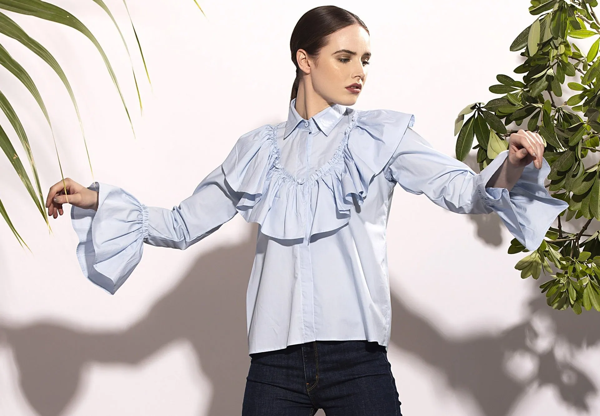 Lovers Lane Ruffle Shirt