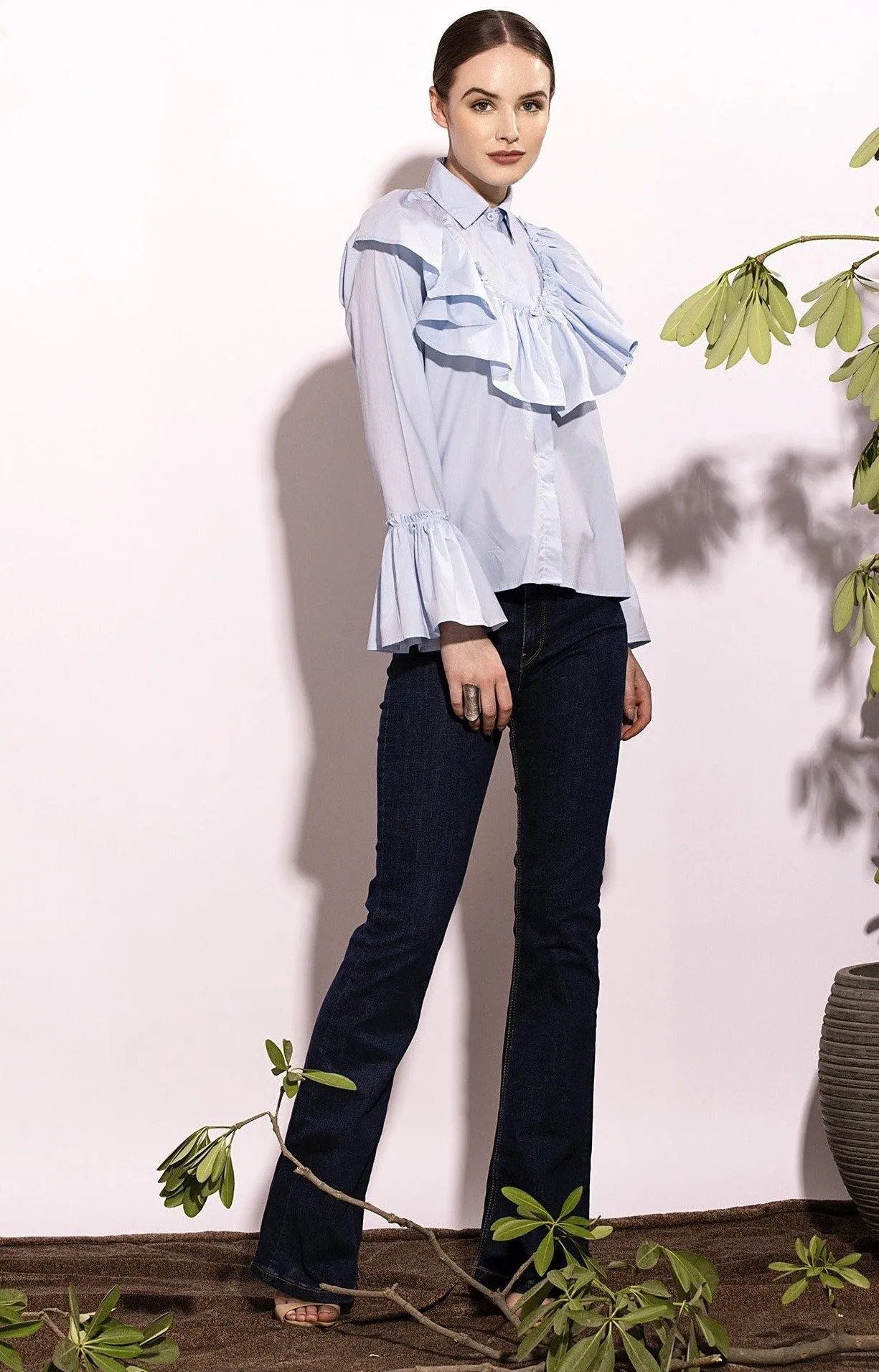 Lovers Lane Ruffle Shirt