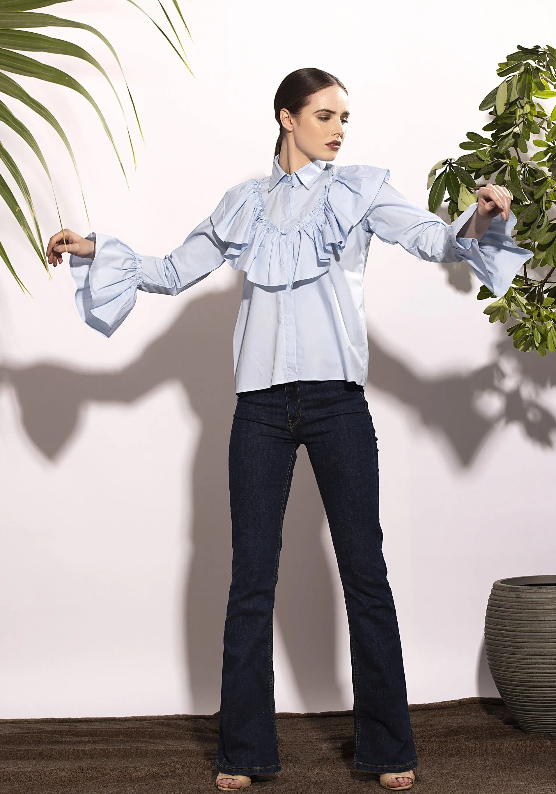 Lovers Lane Ruffle Shirt