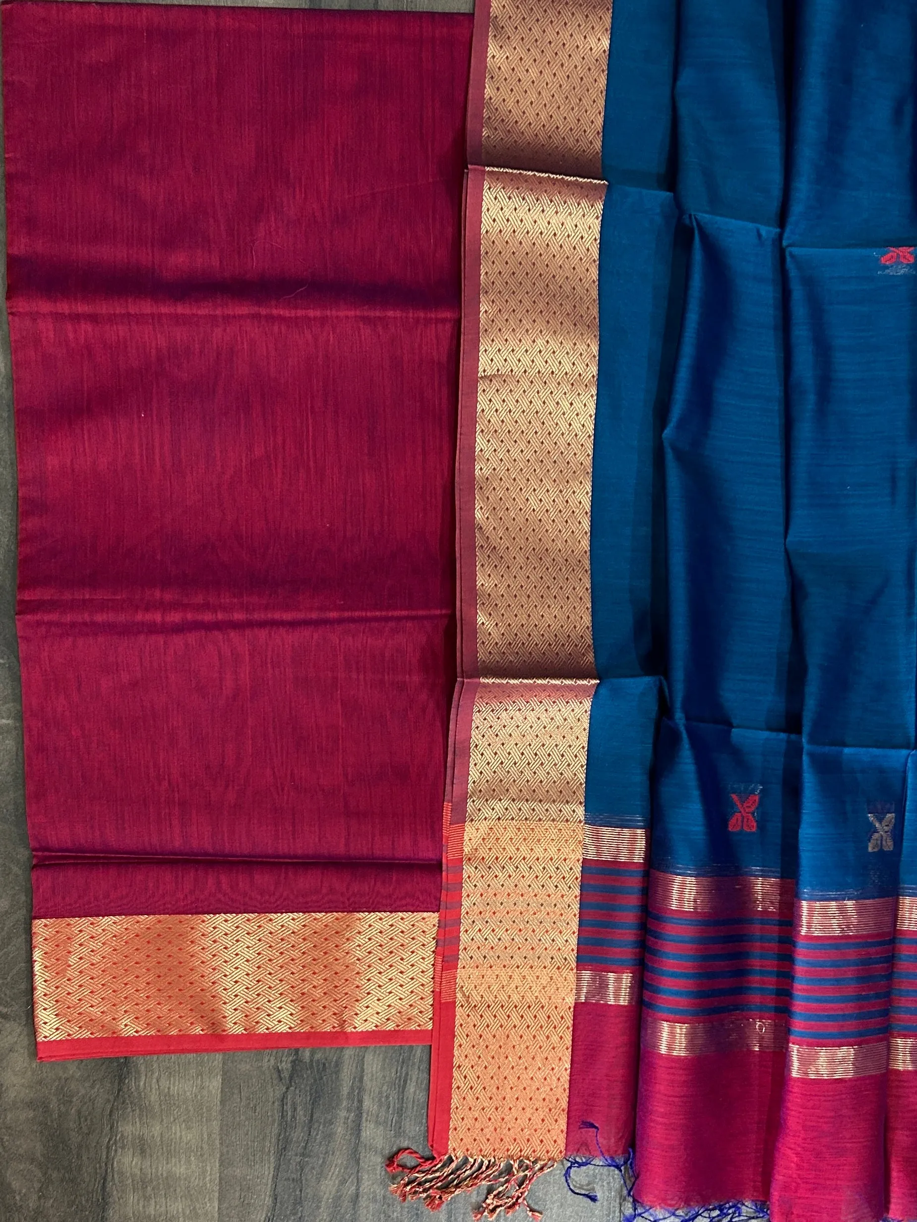 Maheshwari Silk Dress Material