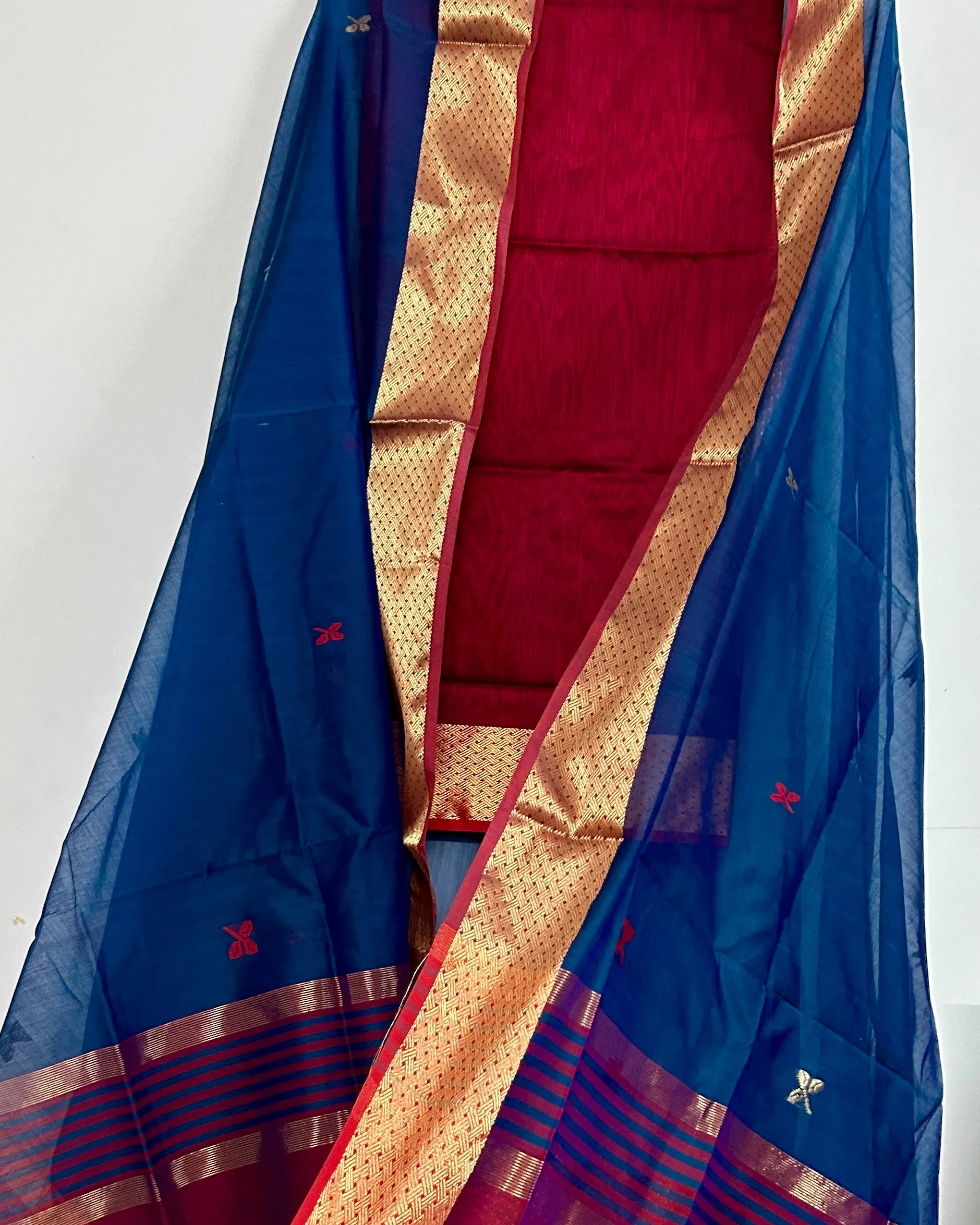 Maheshwari Silk Dress Material