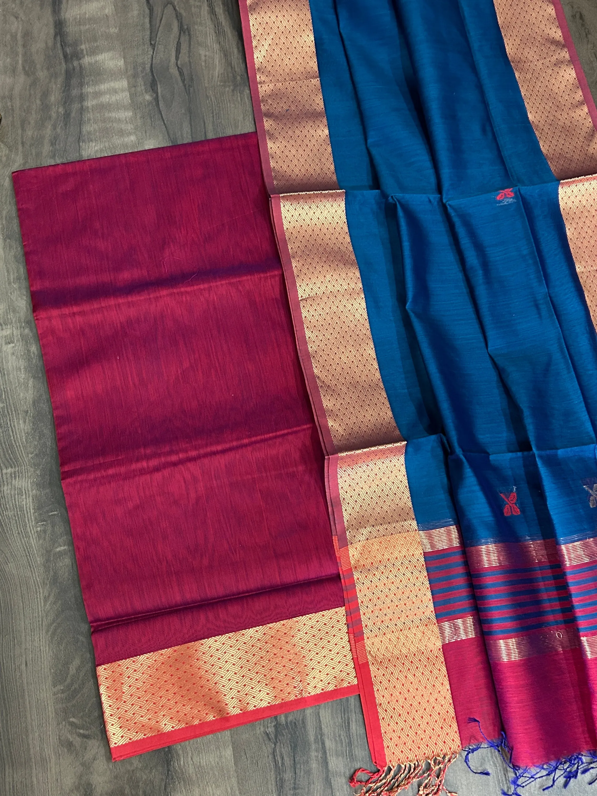 Maheshwari Silk Dress Material