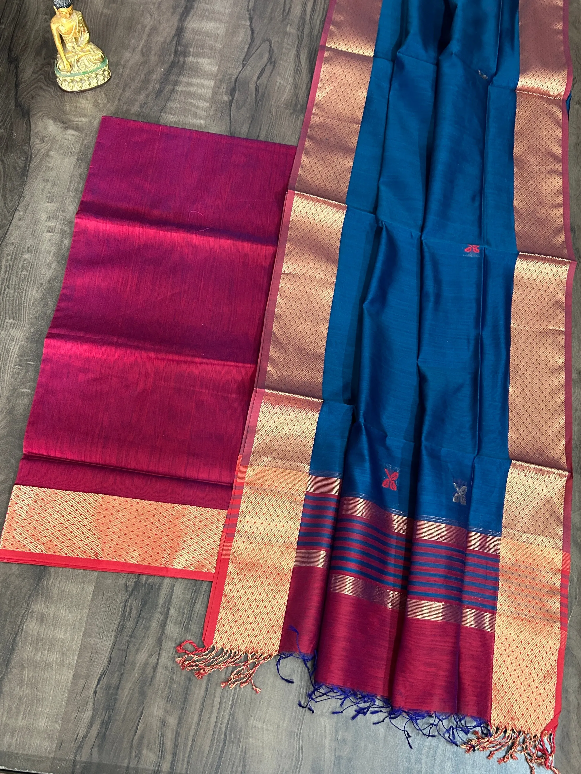 Maheshwari Silk Dress Material