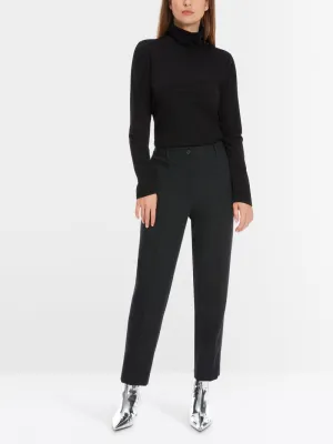 Marc Cain Black Long Sleeve T shirt With Feminine Sheen