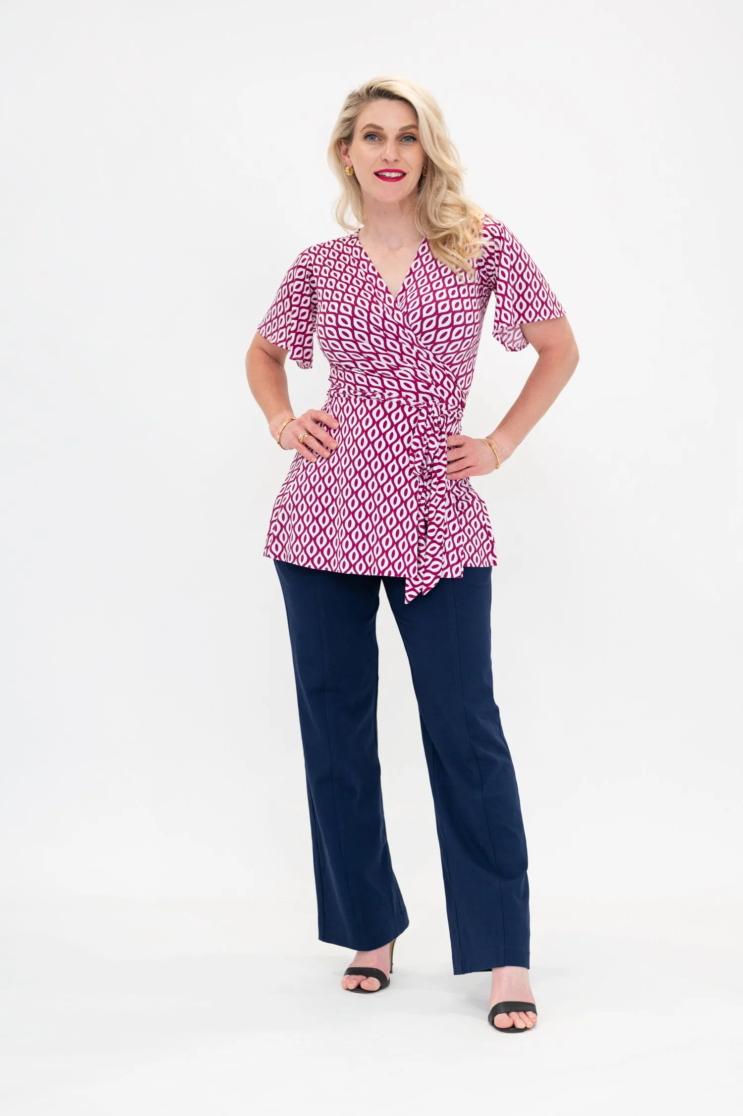 Marilyn - Wrap Top