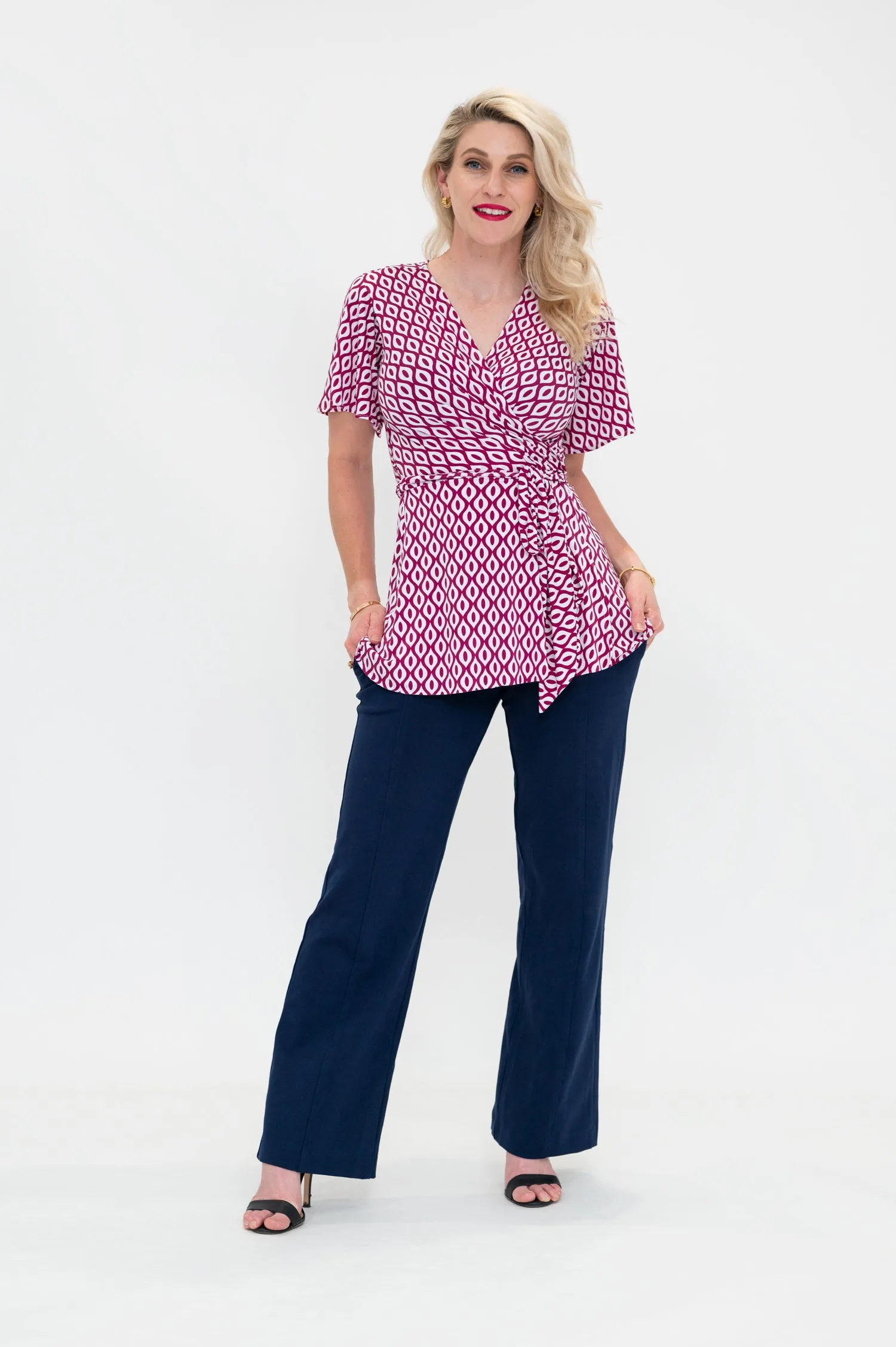 Marilyn - Wrap Top
