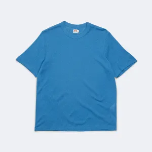 Marvin Mesh Tee - Sapphire Blue