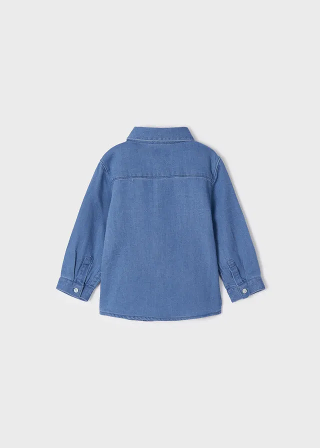 Mayoral L/s soft denim shirt