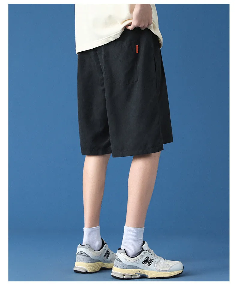 Men Shorts Summer Trendy Casual knee length Stylish Straight Loose Sporty Pants Shorts