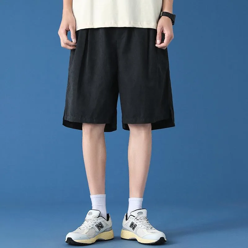 Men Shorts Summer Trendy Casual knee length Stylish Straight Loose Sporty Pants Shorts