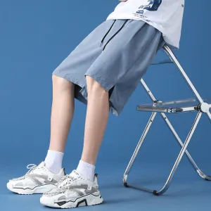 Men Shorts Summer Trendy Casual knee length Stylish Straight Loose Sporty Pants Shorts