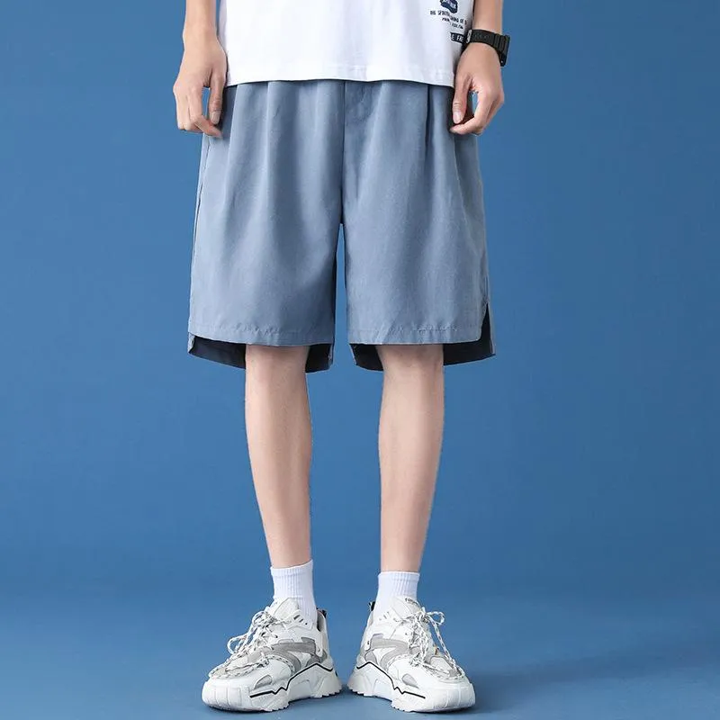 Men Shorts Summer Trendy Casual knee length Stylish Straight Loose Sporty Pants Shorts