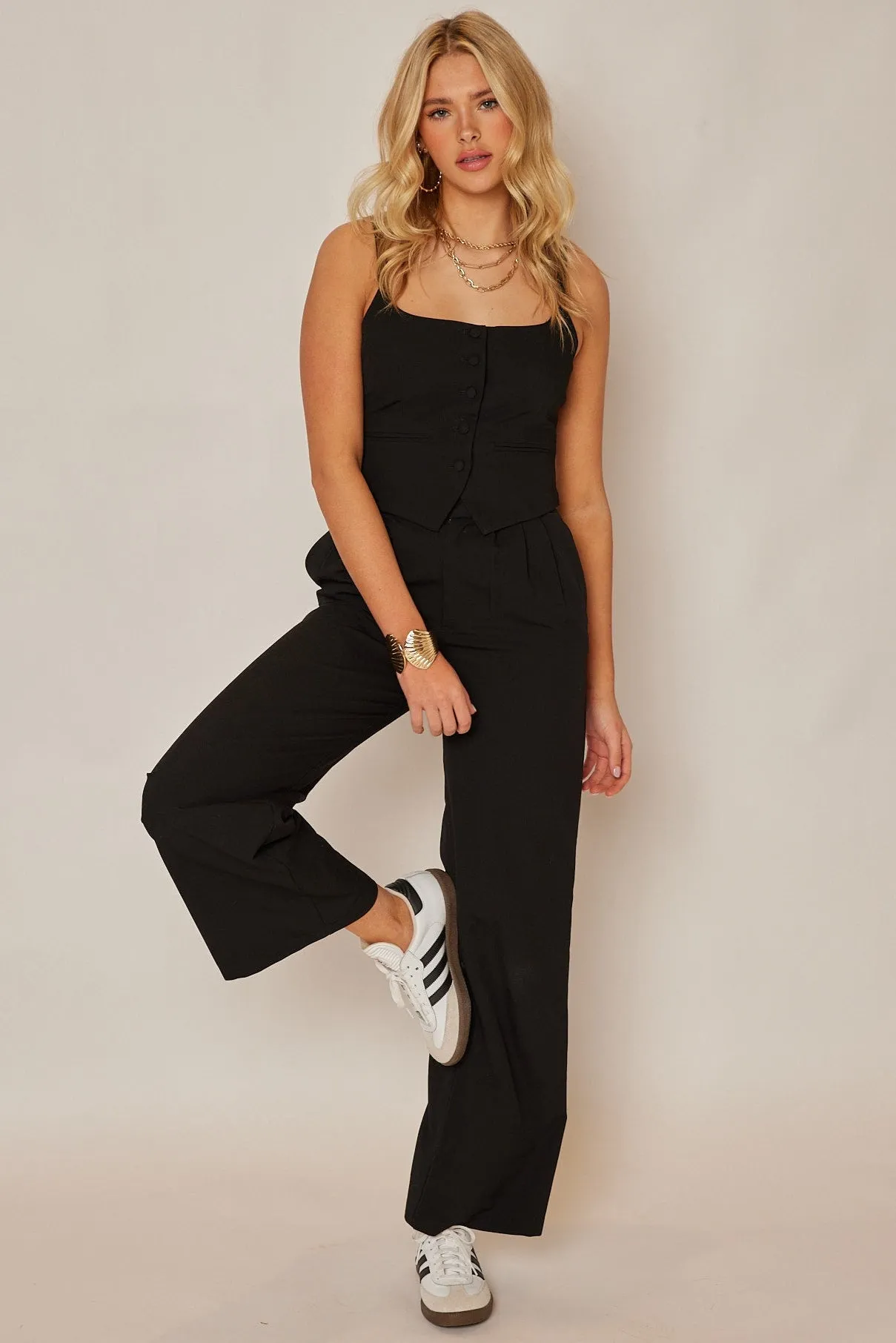 Milan Button Up Top