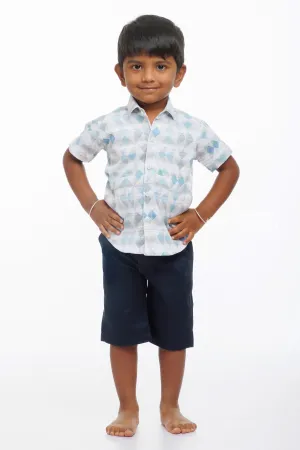 Modern Prism Boys Shirt and Shorts Set: Stylish Comfort for Everyday Play