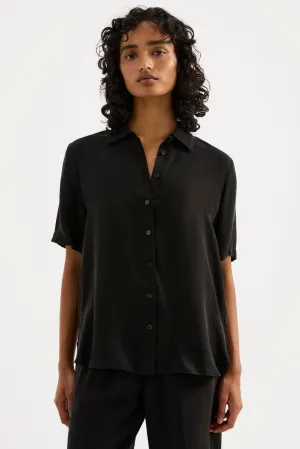 NUDE LUCY Dara Cupro Shirt