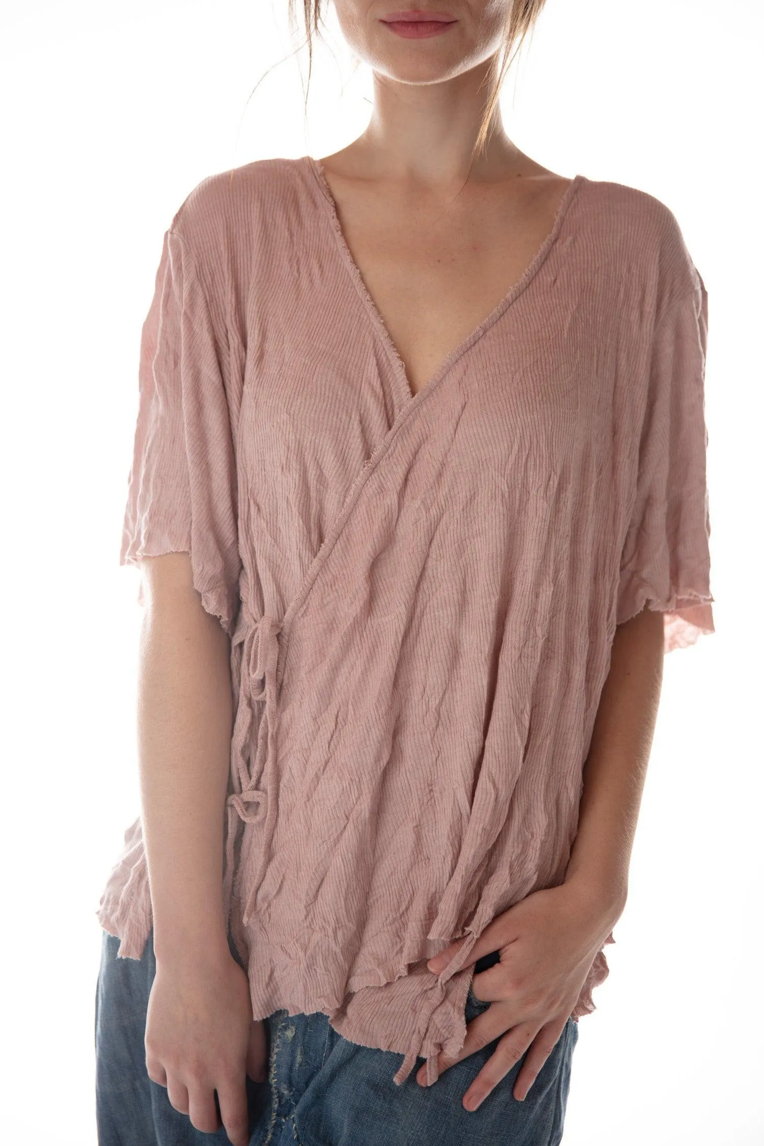 Origami Wrap Blouse