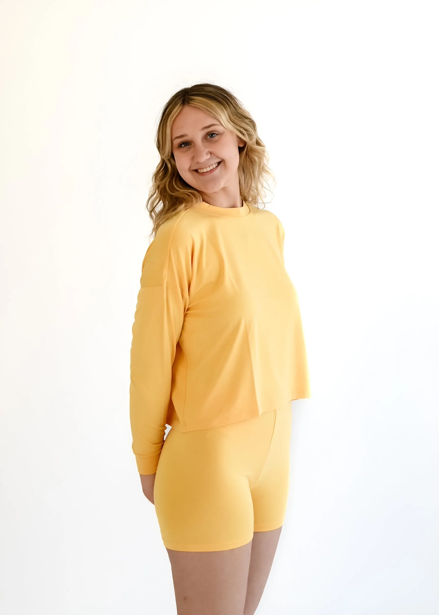Papaya | Adult Biker-Shorts
