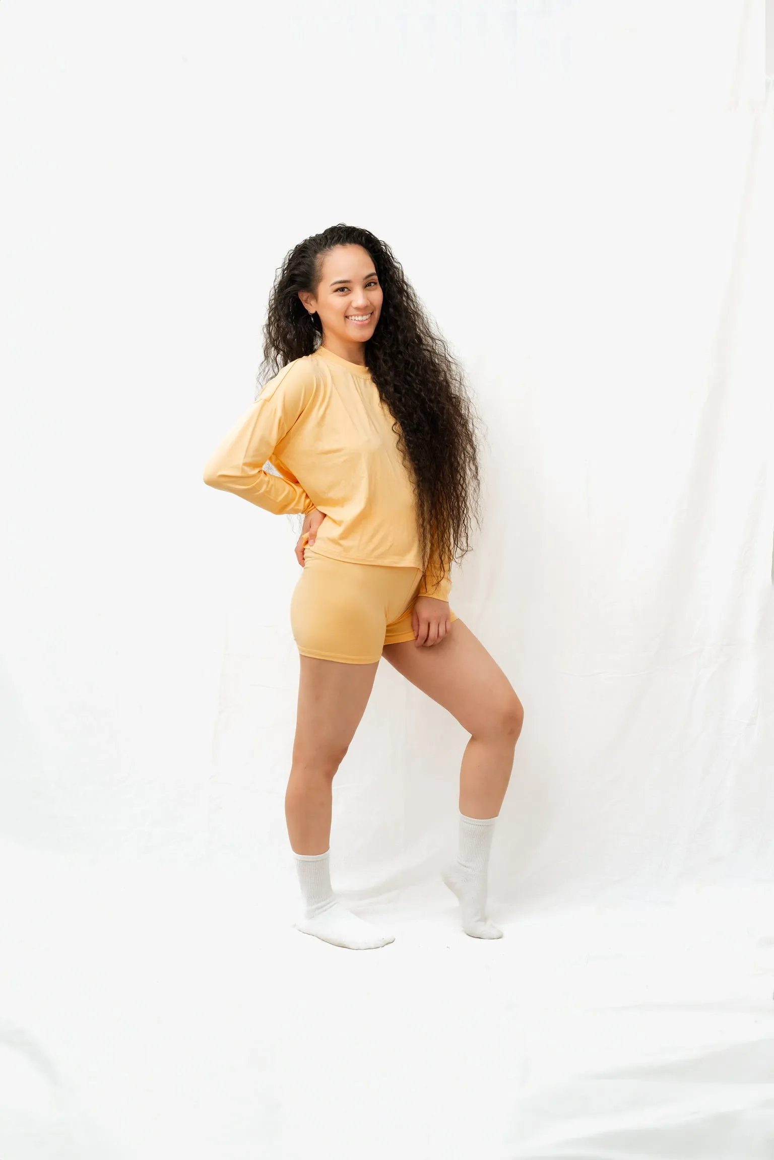 Papaya | Adult Biker-Shorts