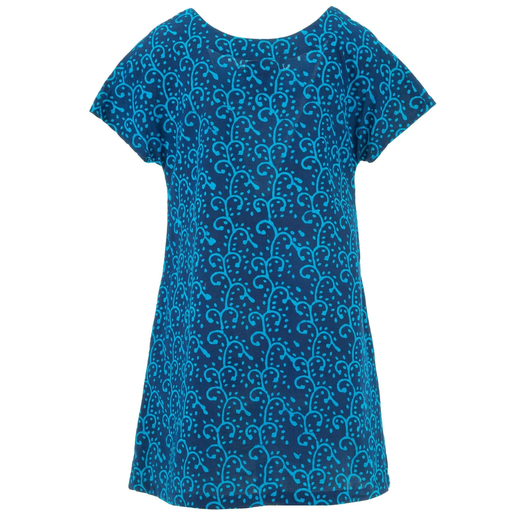Perfect Shift Pocket Dress - Sea Swirl