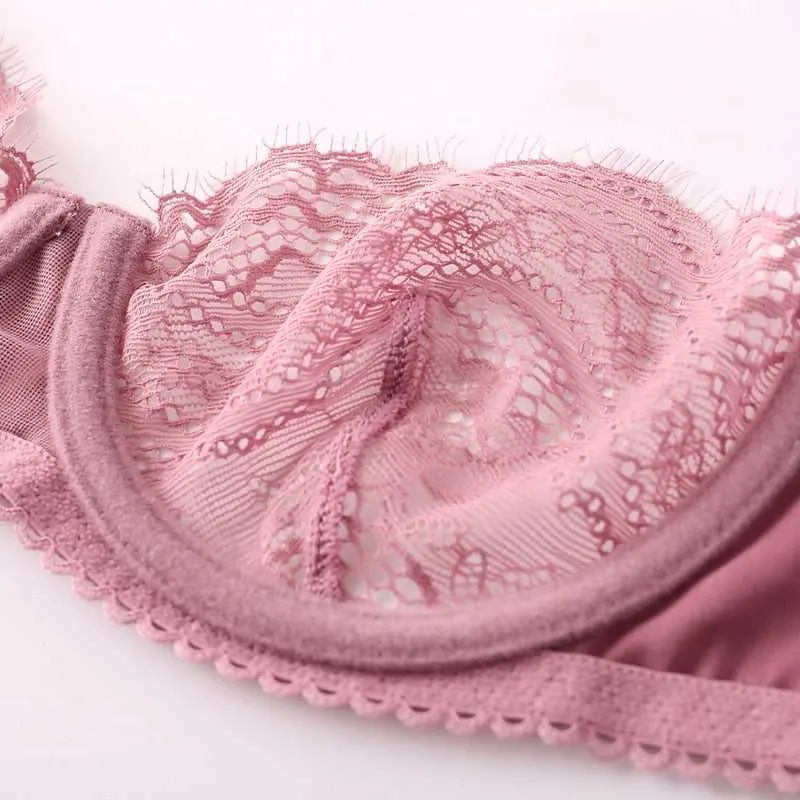 Pink & Black Lace Set