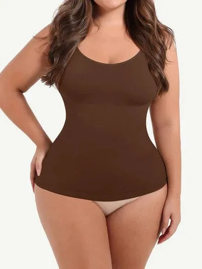 Plus Size Tummy Control Camisole Top Shaper Tank