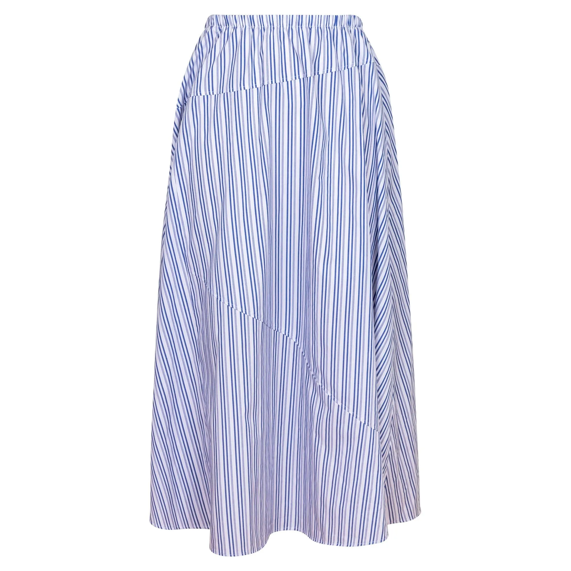 Point Poplin A-Line Skirt
