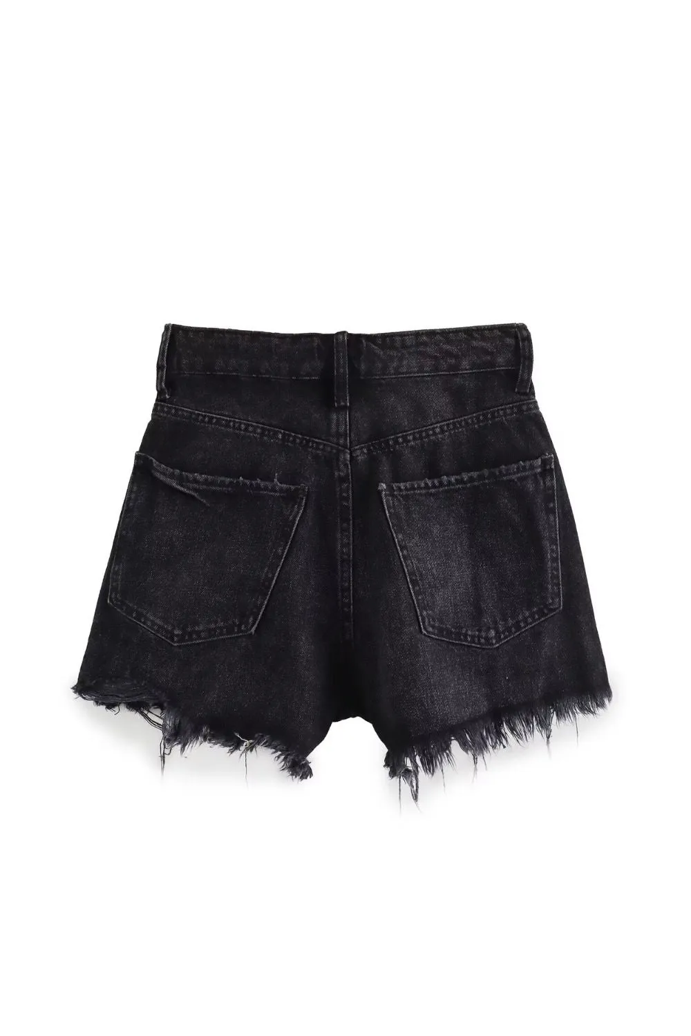 'Polina' Stylish Ripped High Waist Shorts (6 Color)