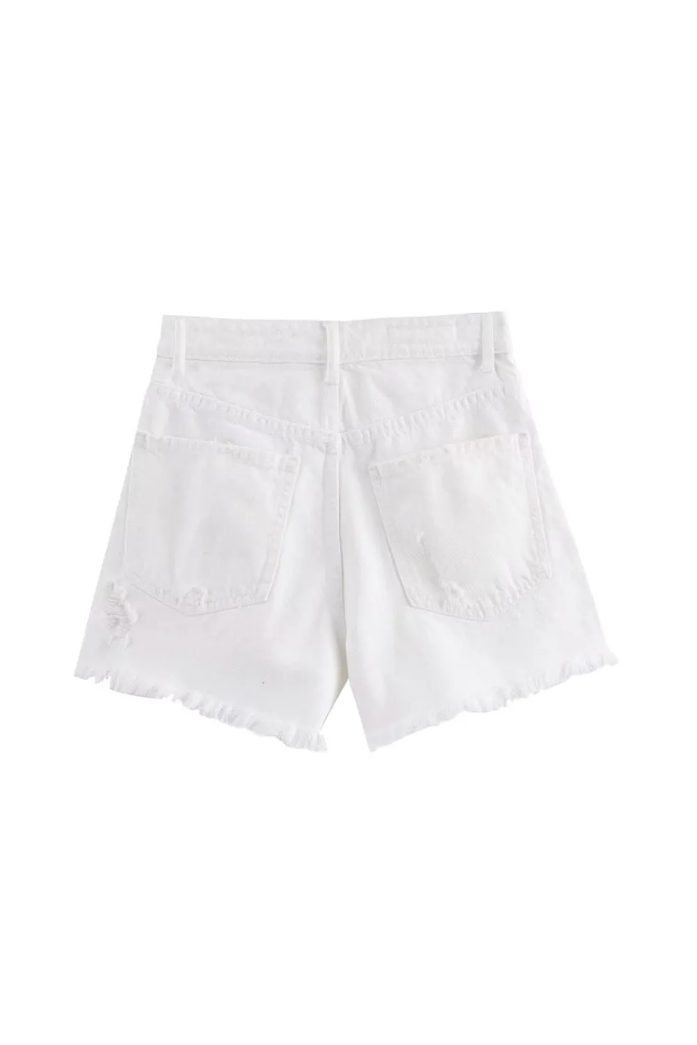 'Polina' Stylish Ripped High Waist Shorts (6 Color)