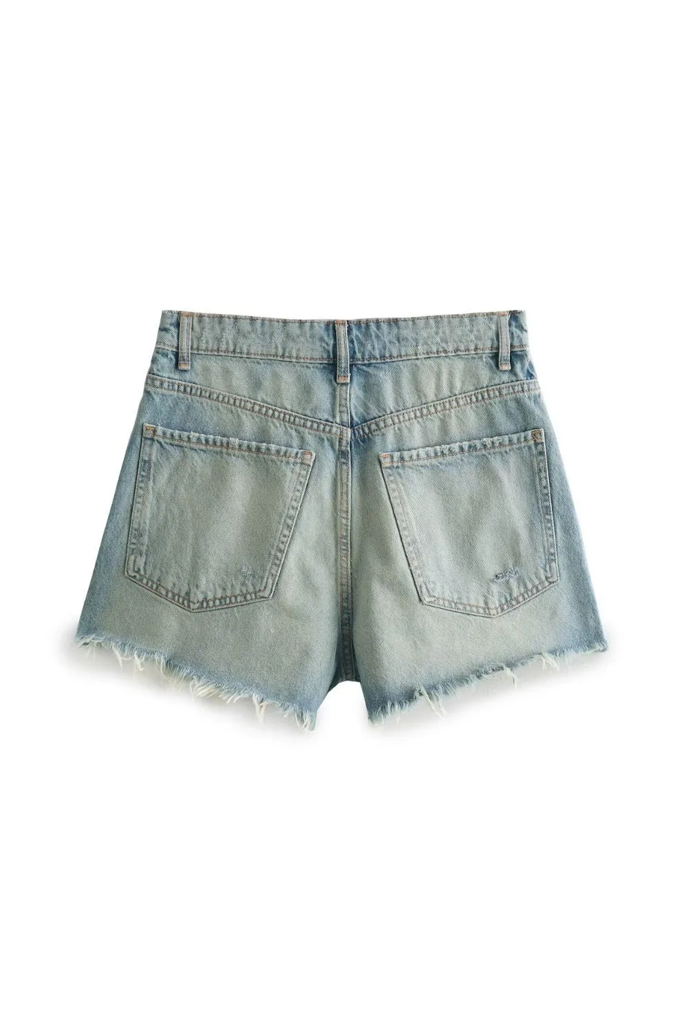 'Polina' Stylish Ripped High Waist Shorts (6 Color)