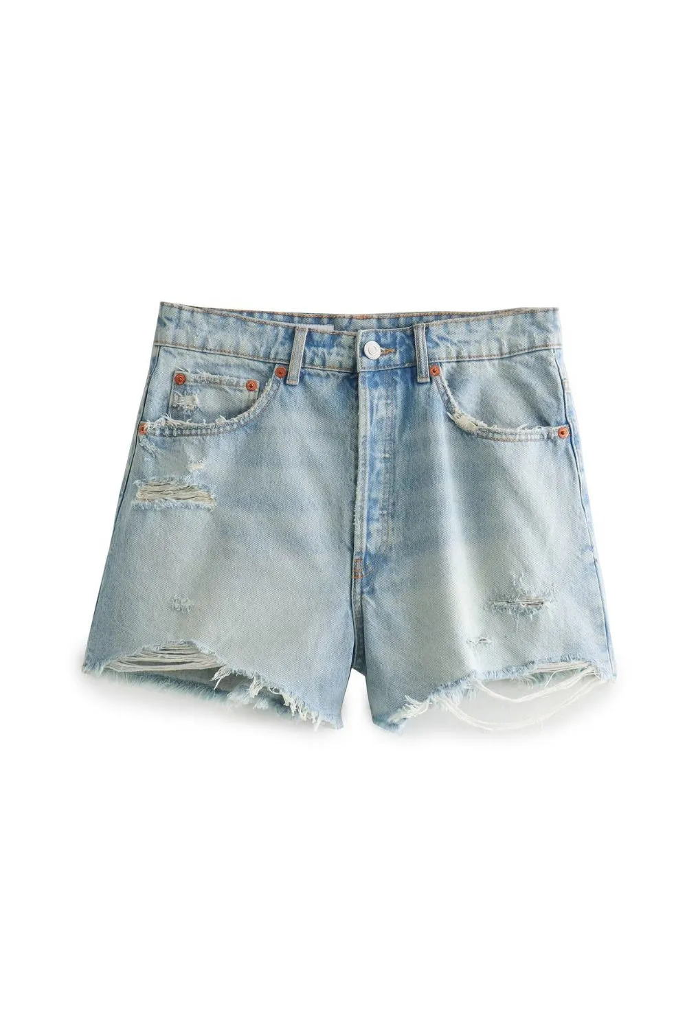 'Polina' Stylish Ripped High Waist Shorts (6 Color)