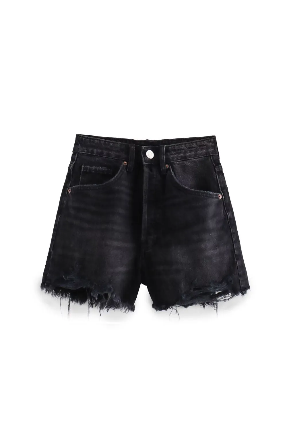 'Polina' Stylish Ripped High Waist Shorts (6 Color)