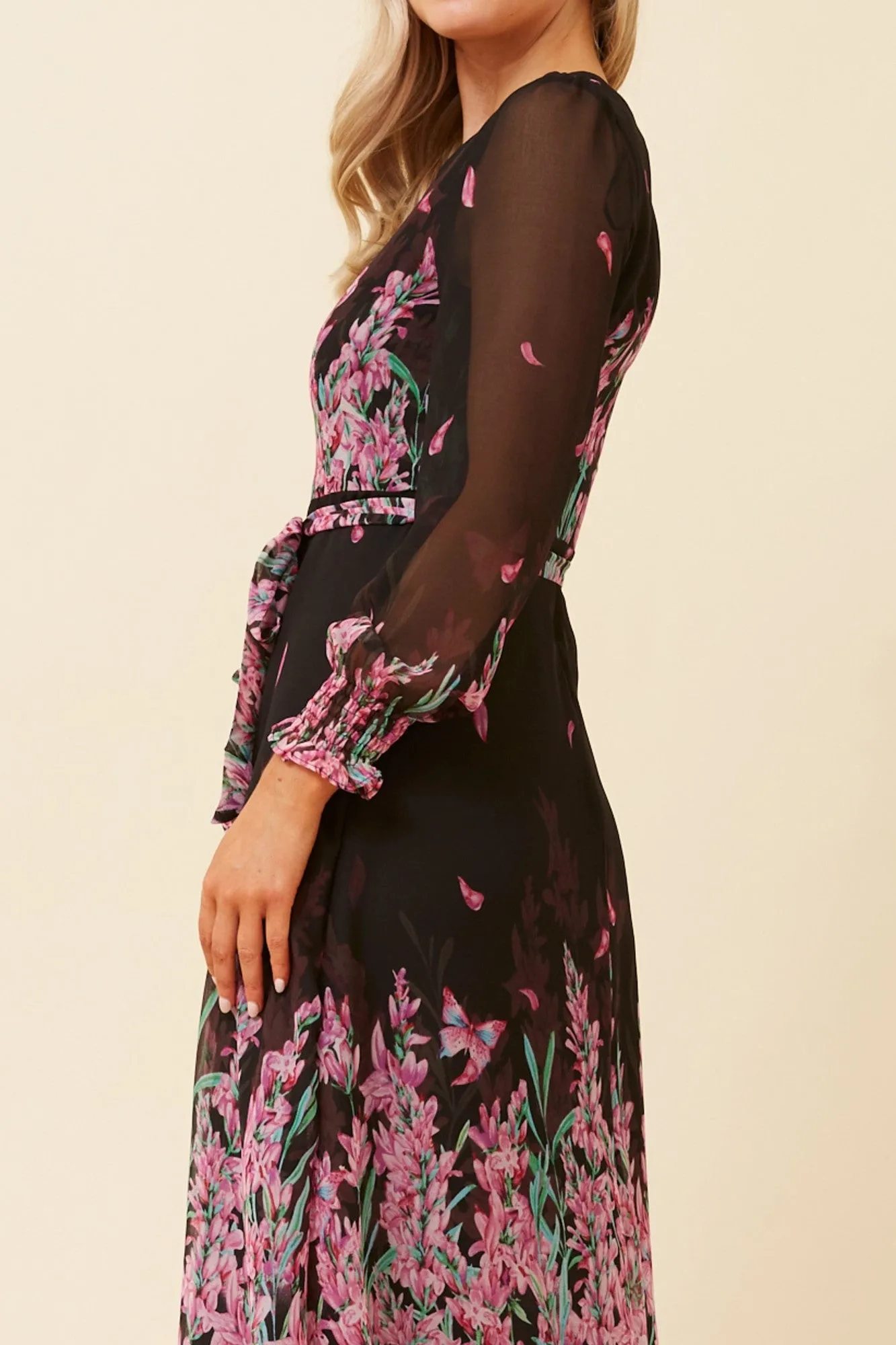 PRISCILLA FLORAL MAXI DRESS