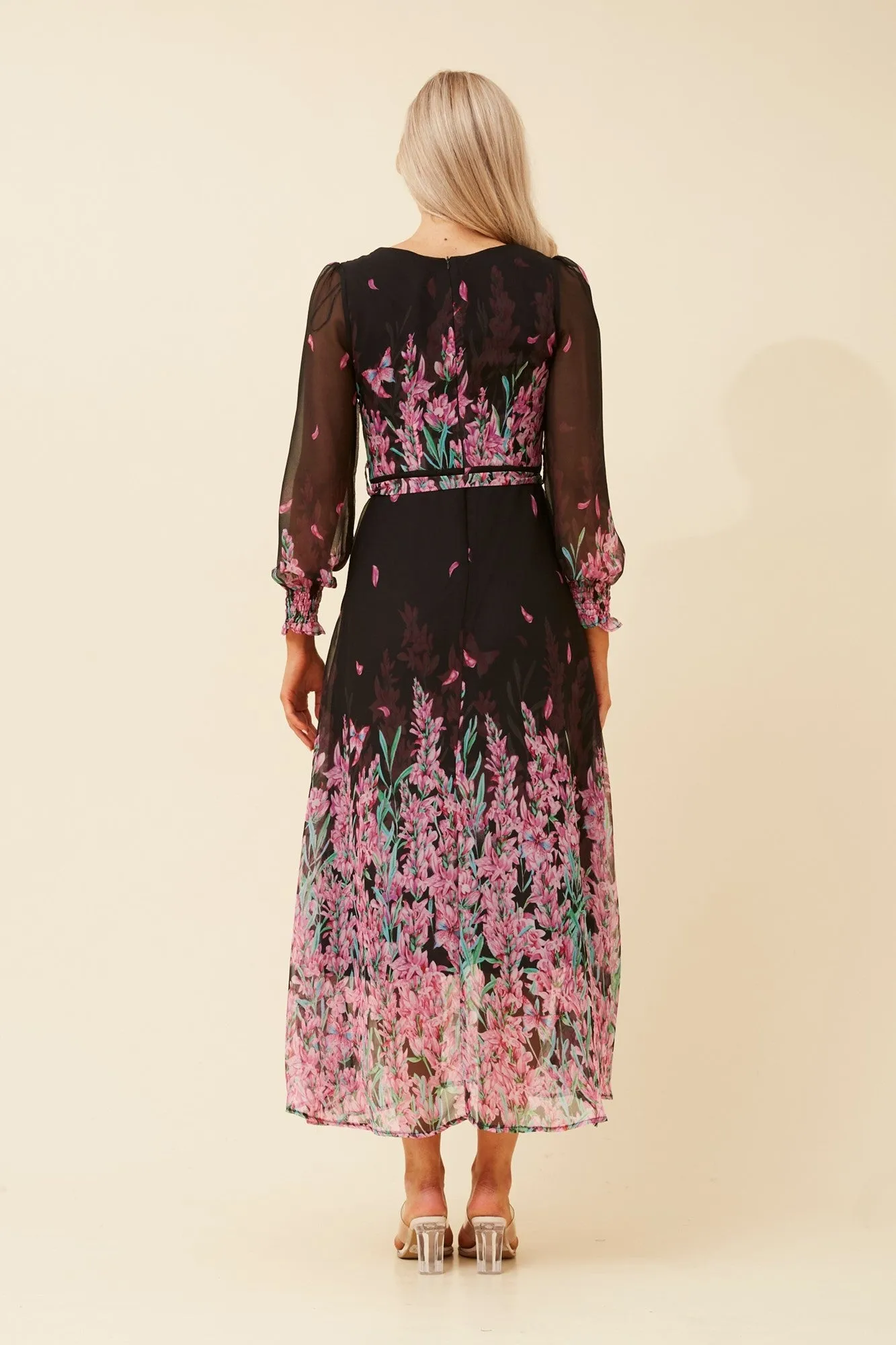 PRISCILLA FLORAL MAXI DRESS