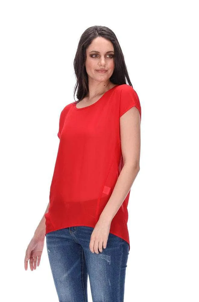 Promise Tee Red