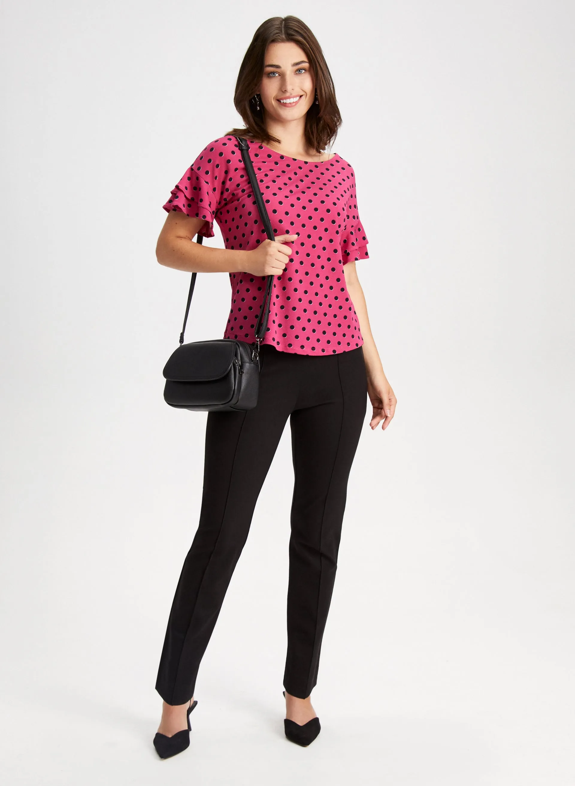 Pull-On Ponte de Roma Pants