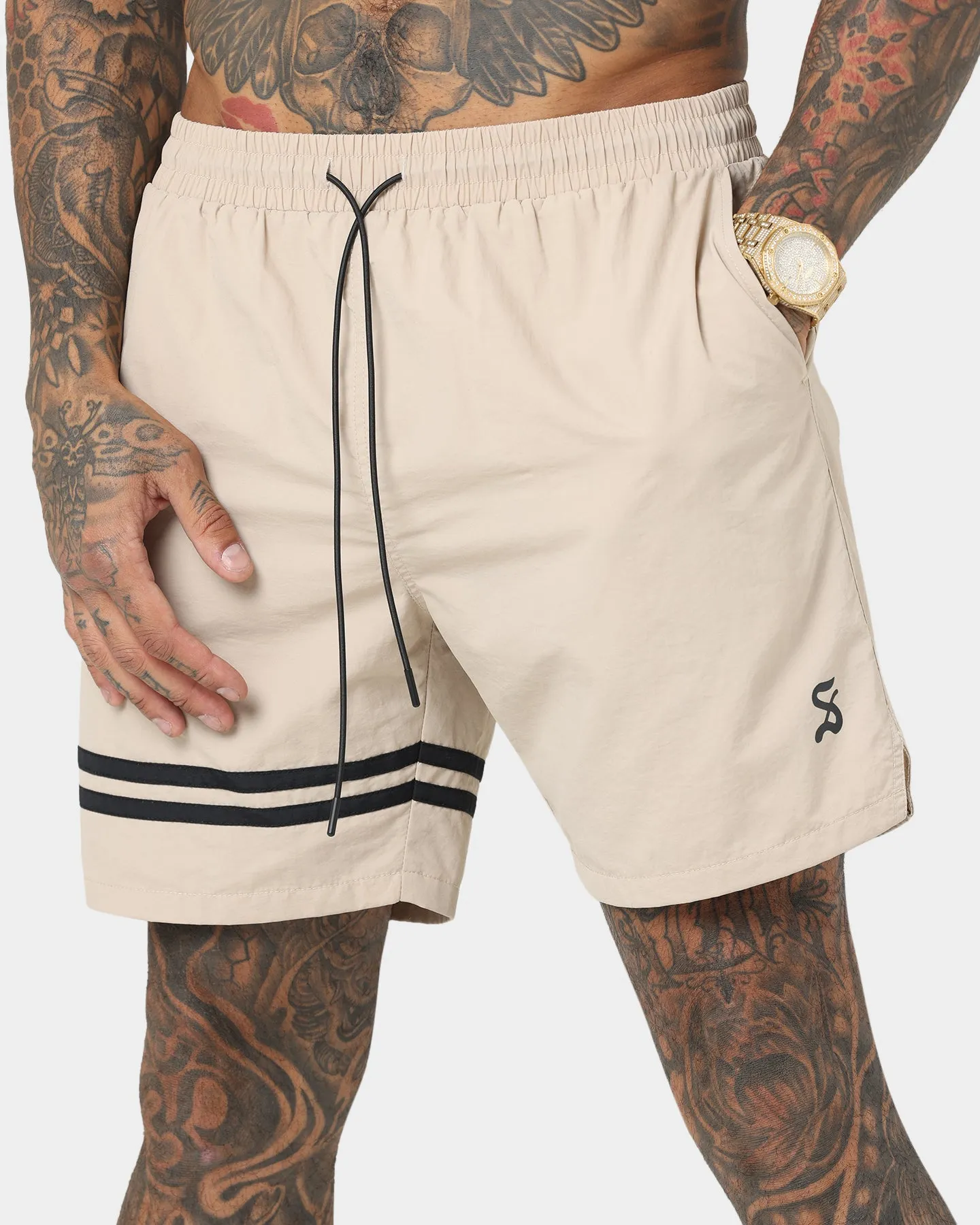 Saint Morta Generation Beach Shorts Stone