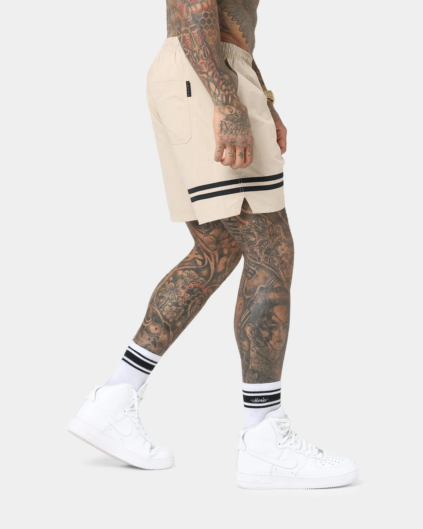 Saint Morta Generation Beach Shorts Stone