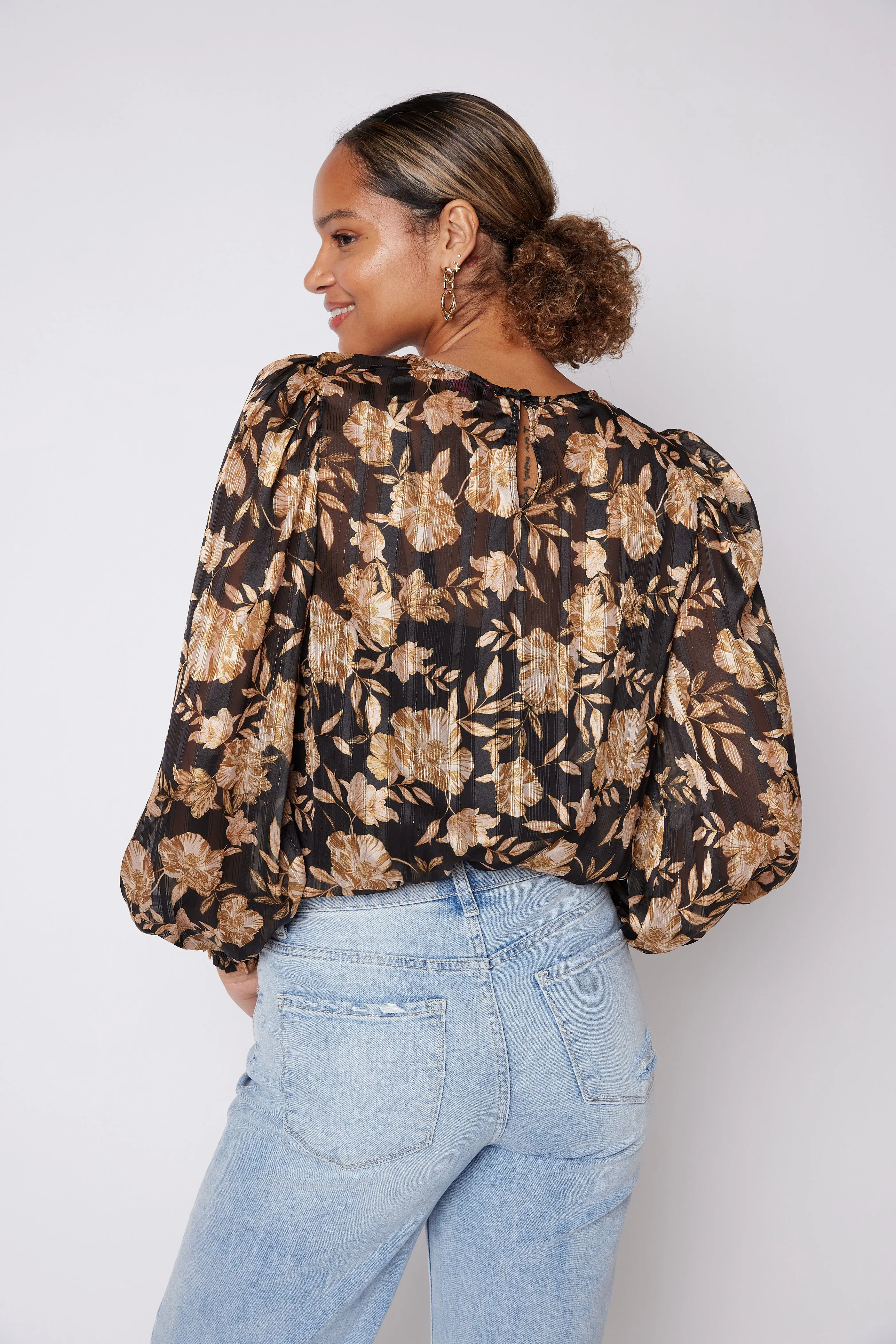 SALE - Tessa Floral Long Sleeve Blouse