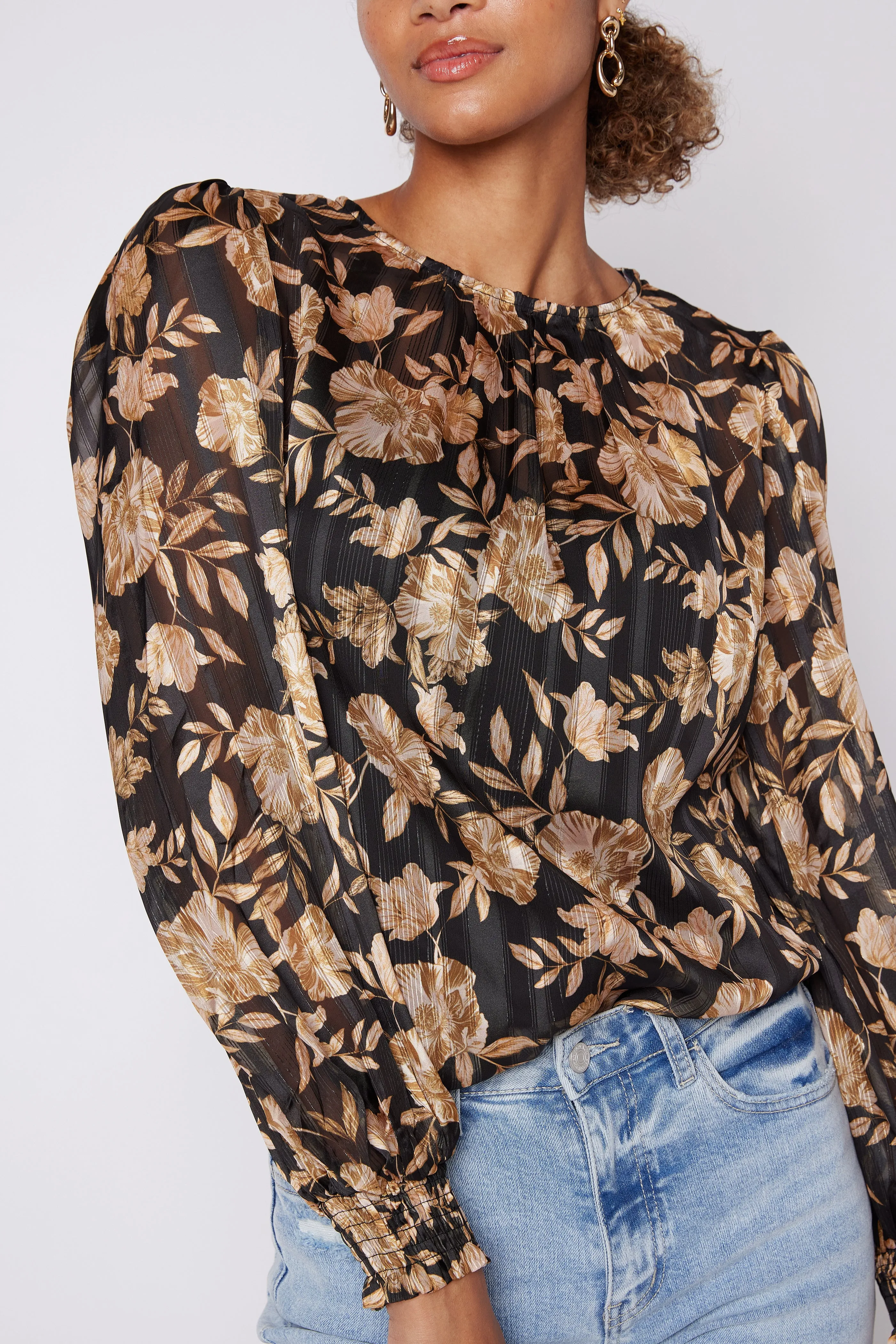 SALE - Tessa Floral Long Sleeve Blouse