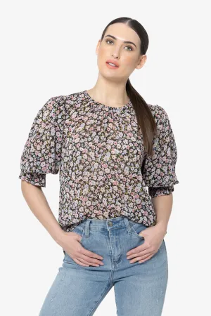 Seeking Lola - Magnificent Top - Crinkle Blossom