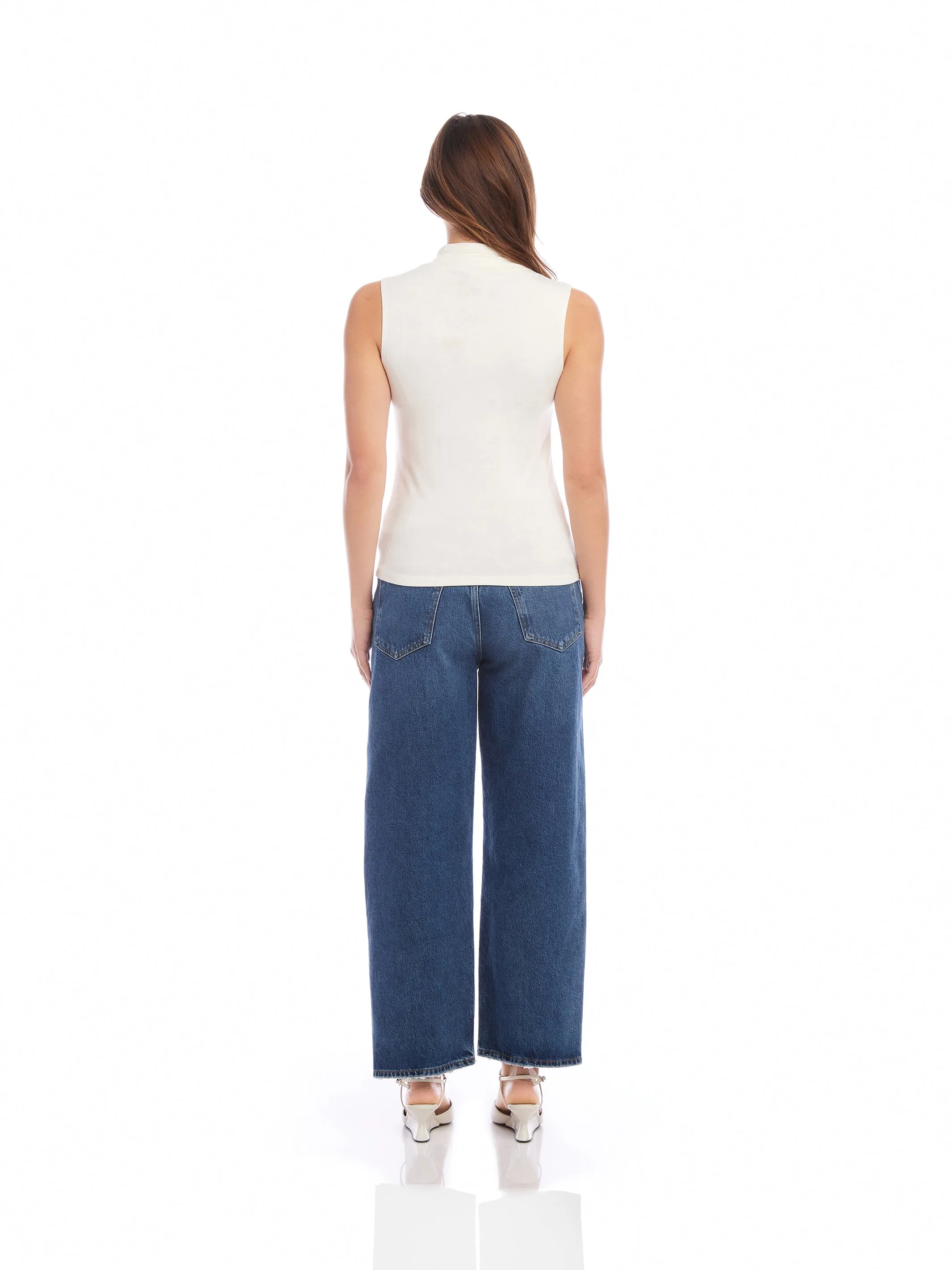 Shirred Tank Top