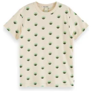 Short Sleeve Tee With All-Over