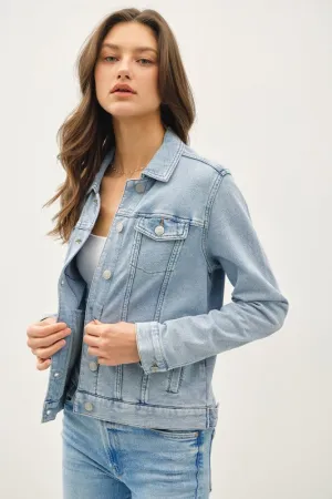 Soft Washed Denim Jackets - 3 Colors!